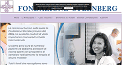 Desktop Screenshot of fondazionesternberg.com
